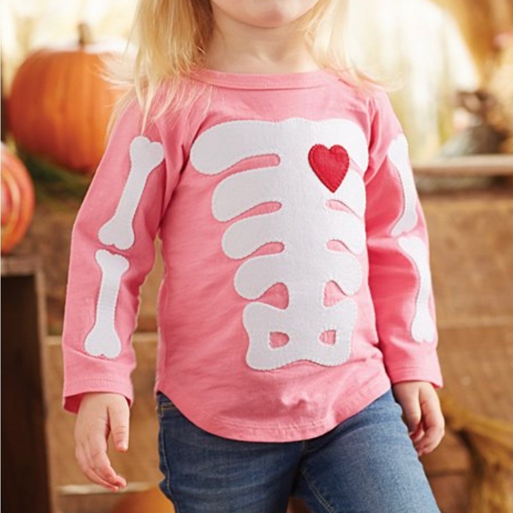 Mud Pie Skeleton Tunic